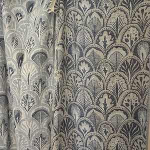 Succulents Blue Woven Organic Cotton 2-in-1 Blanket Wrap Anthropologie Holiday